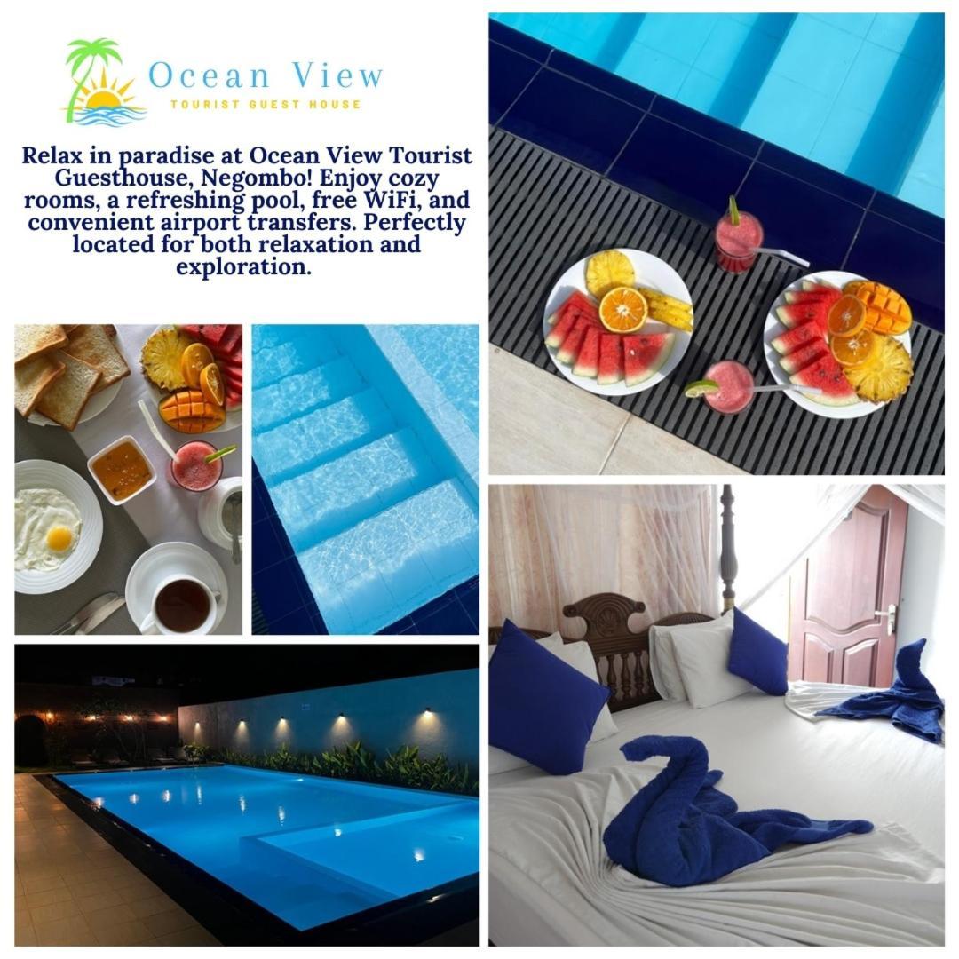 Ocean View Tourist Guest House At Negombo Beach Near The Airport Eksteriør bilde